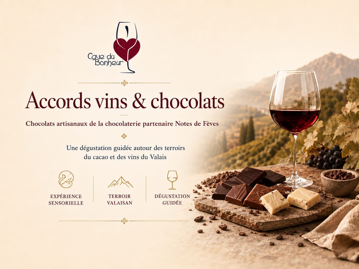 Genussreise: Wein & schokolade